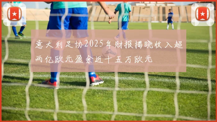 意大利足协2025年财报揭晓收入超两亿欧元盈余近十五万欧元